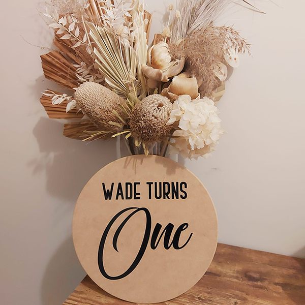 Wooden Disc Image