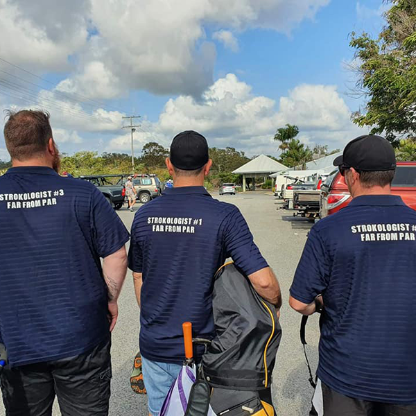 Strokologist Golf T-shirts Image