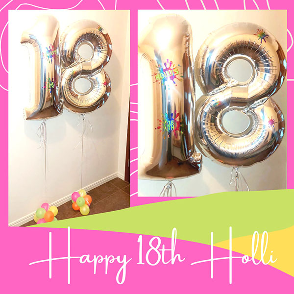Neon 18th Birthday Image