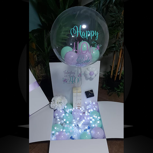 40th Bubble Image