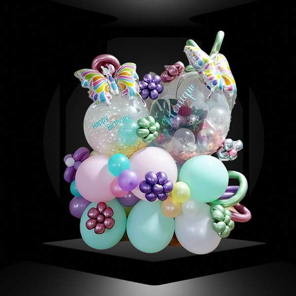 Butterflies & Flowers Image