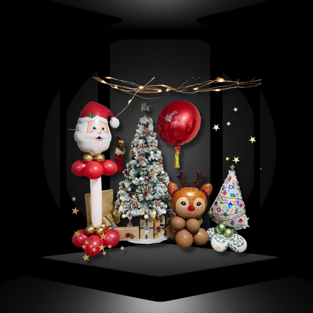 Christmas Balloons Image