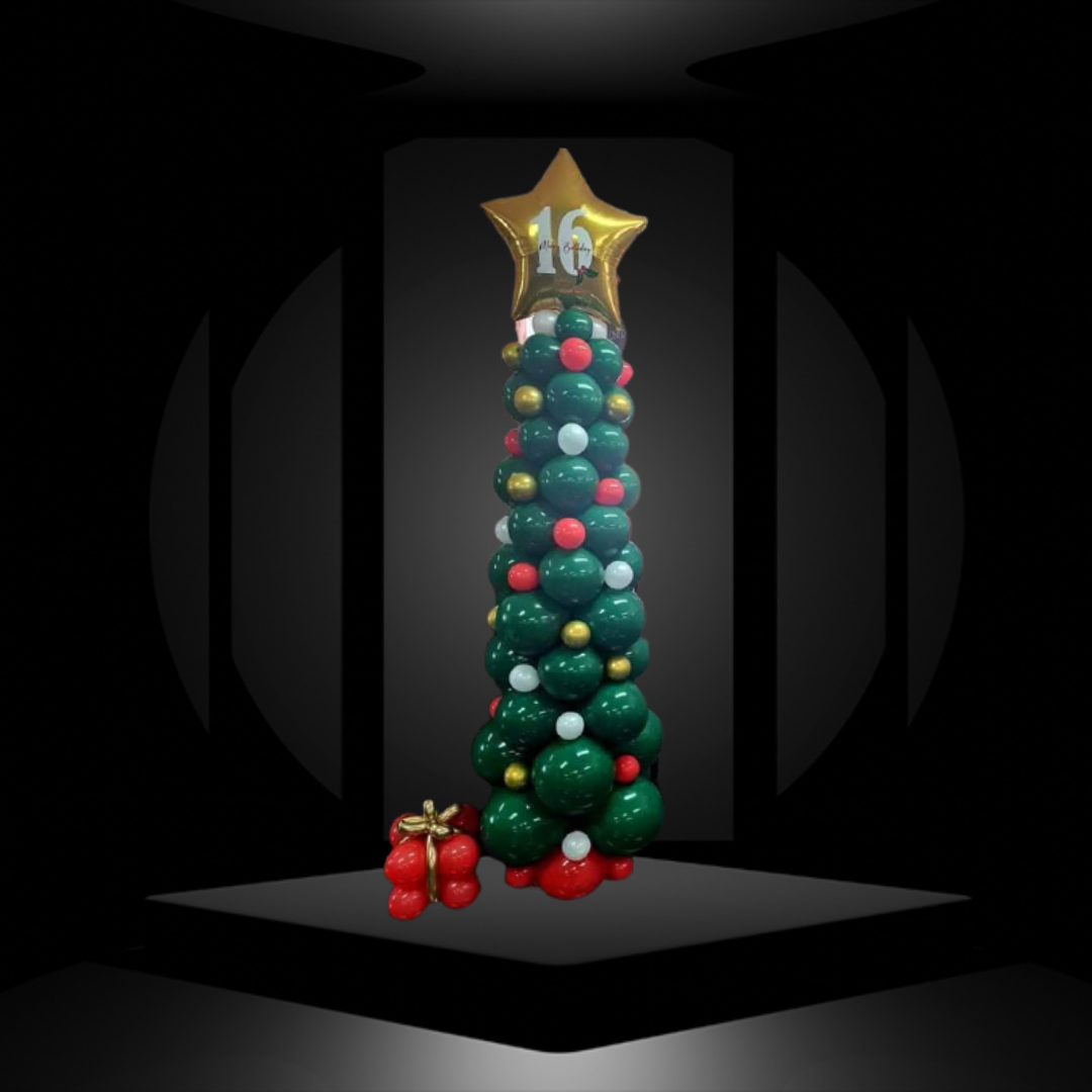 Balloon Christmas Tree Image