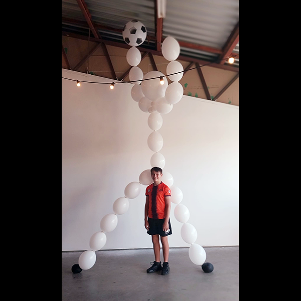 Giant Soccer Wind Dancer Image