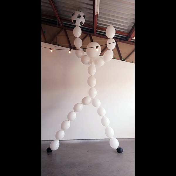 Giant Soccer Wind Dancer Image