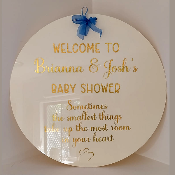 60cm Cream Circle Image