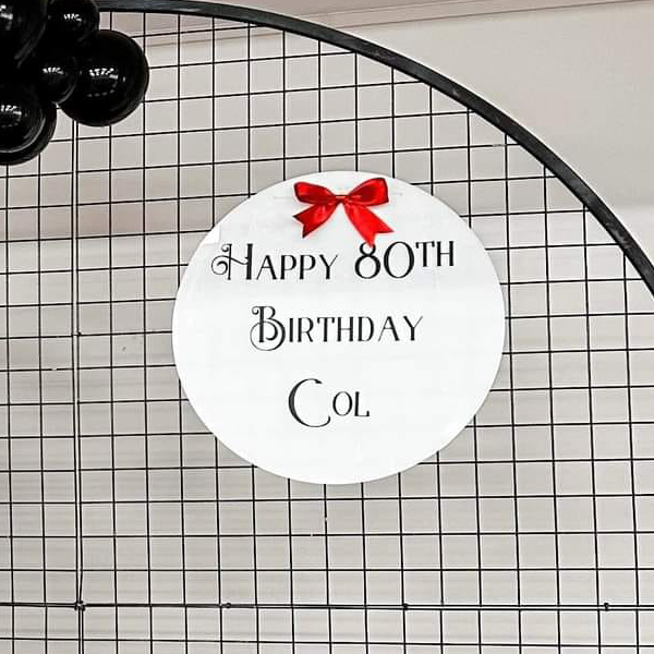 50cm White Circle Image