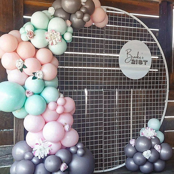 60cm White Circle Image