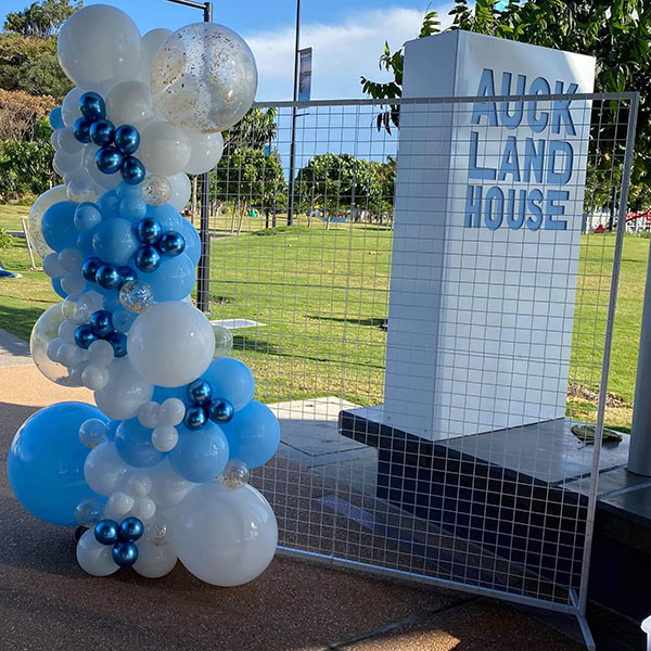Blue & White Image